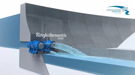 Animation des neuen Ringkolbenventils